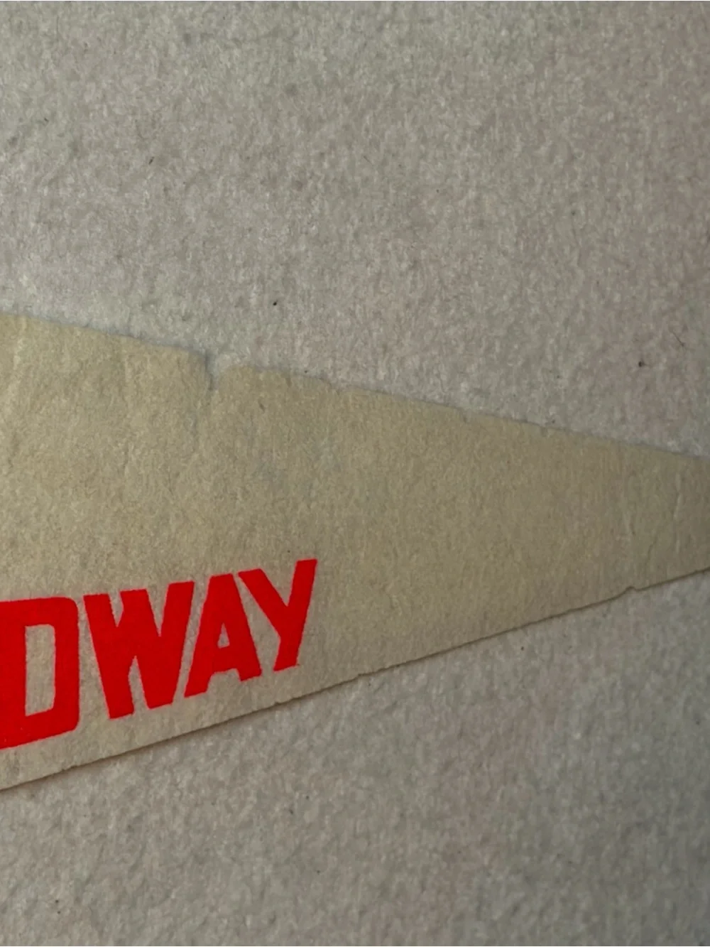 Vintage Alabama International Motor Speedway Racing Pennant 29.5” NASCAR